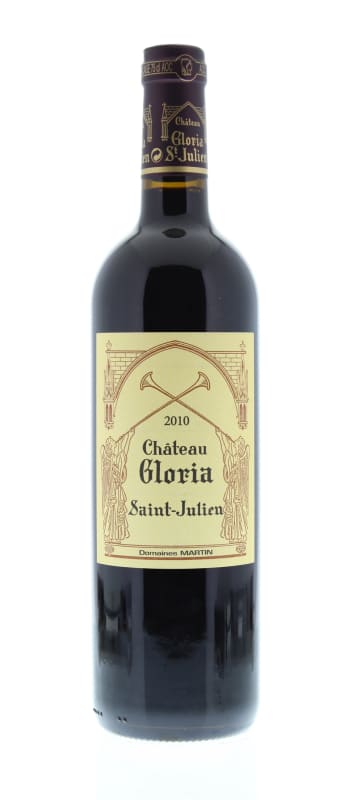 Chateau Gloria 2010 Front Bottle Shot