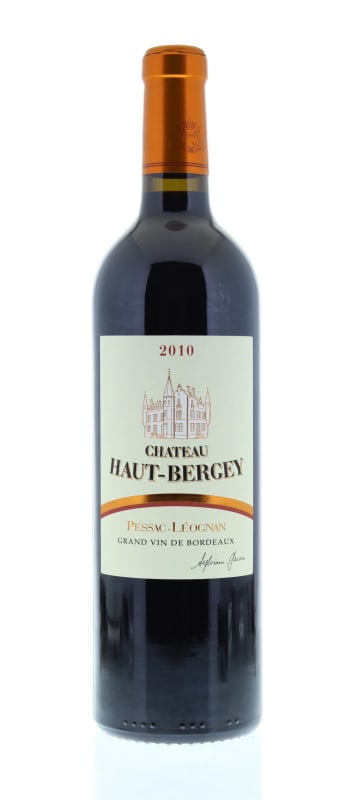 Chateau Haut-Bergey 2010 Front Bottle Shot