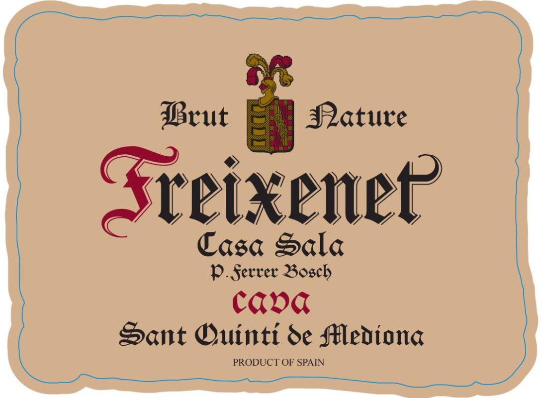 Freixenet Casa Sala Cava Gran Reserva Brut Nature 2005 Front Label