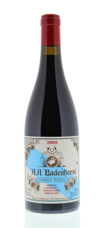 Badenhorst Family Red Blend 2008 Front Bottle Shot
