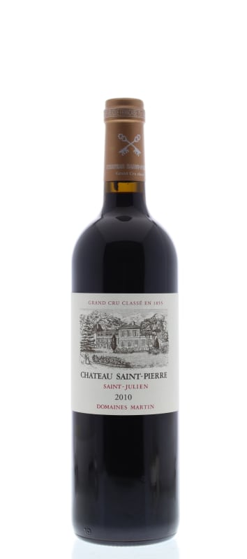 Chateau Saint-Pierre 2010 Front Bottle Shot