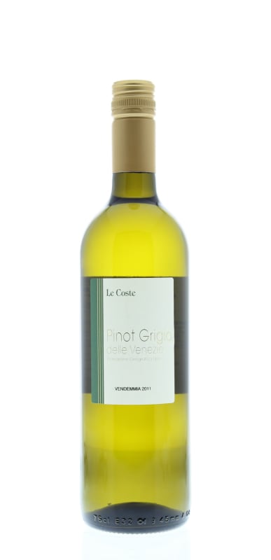 Francesco Posenato Le Coste Pinot Grigio 2011 Front Bottle Shot