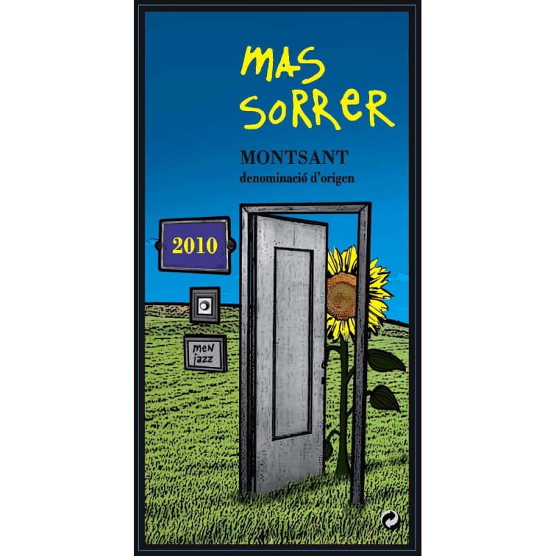 Mas Sorrer Montsant 2010 Front Label