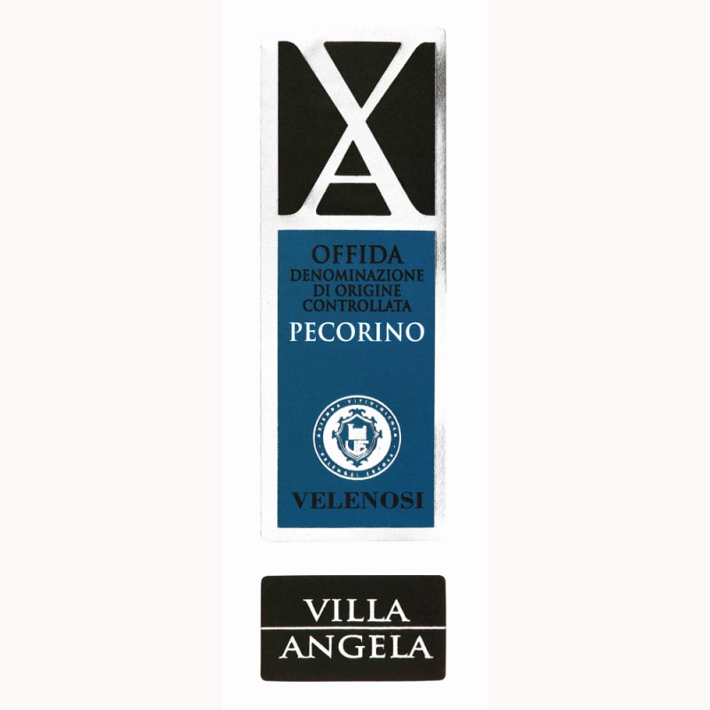Velenosi Villa Angela Pecorino 2010 Front Label