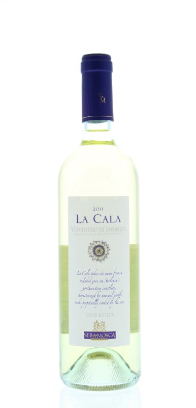 Sella & Mosca La Cala Vermentino 2011 Front Bottle Shot