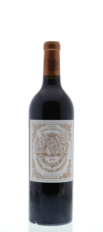 Chateau Pichon-Longueville Baron 2010 Front Bottle Shot
