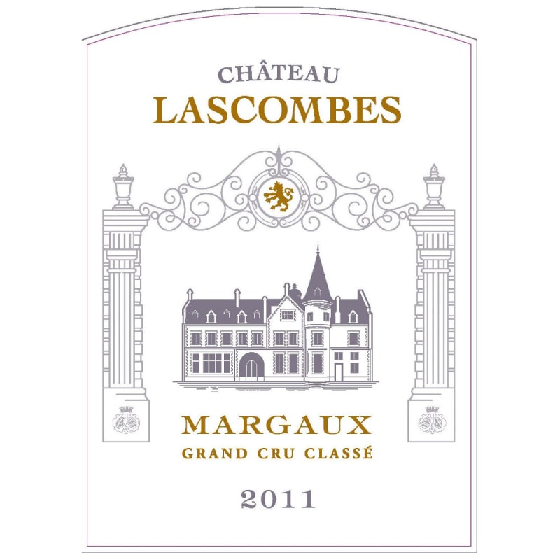 Chateau Lascombes 2011 Front Label