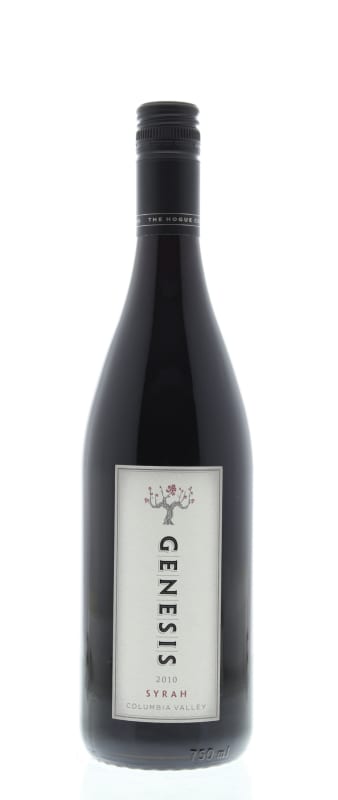Hogue Genesis Syrah 2010 Front Bottle Shot