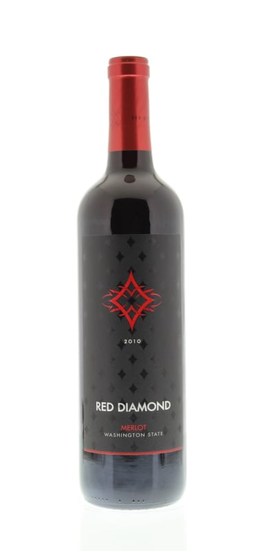 Red Diamond Merlot 2010 Front Bottle Shot