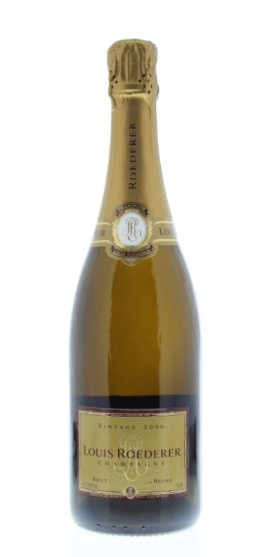 Louis Roederer Brut Vintage 2006 Front Bottle Shot