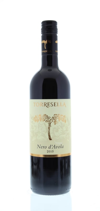 Torresella Nero d'Avola 2010 Front Bottle Shot