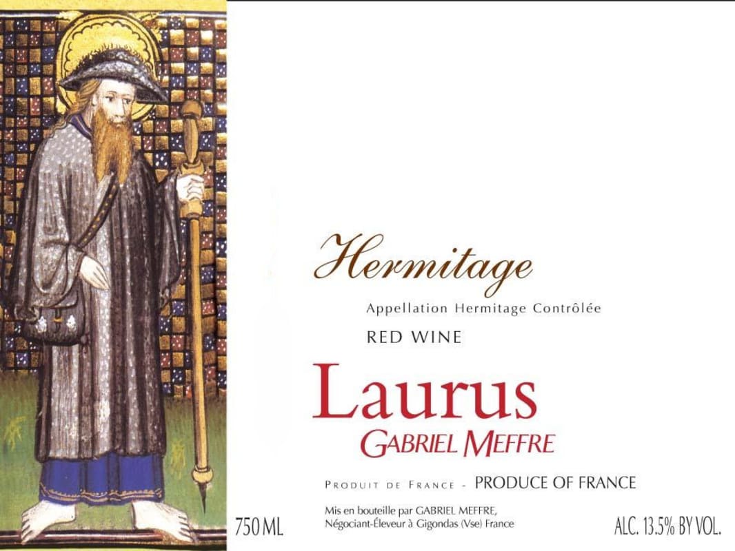 Gabriel Meffre Hermitage Laurus 2007 Front Label