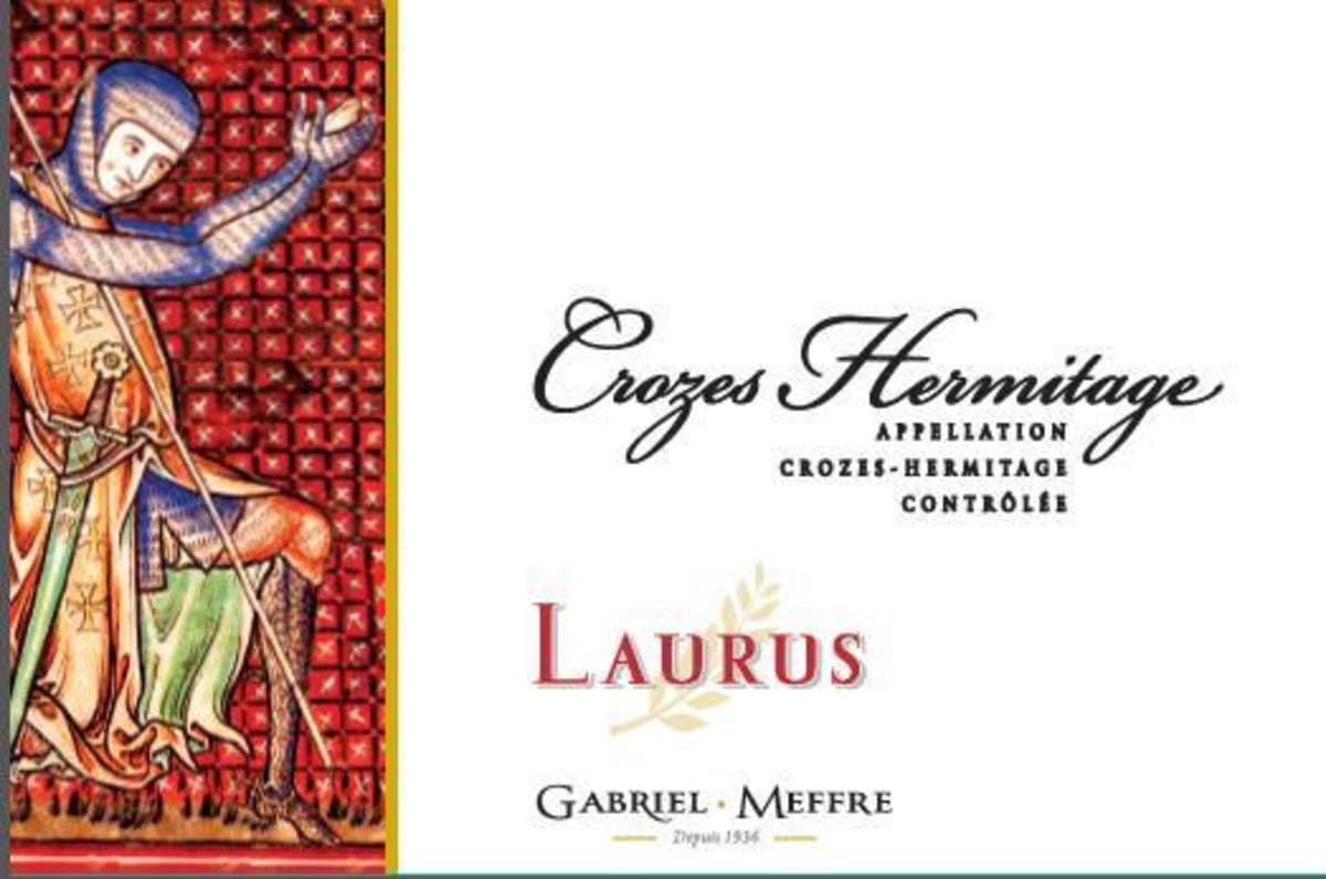 Gabriel Meffre Crozes Hermitage Laurus 2009 Front Label