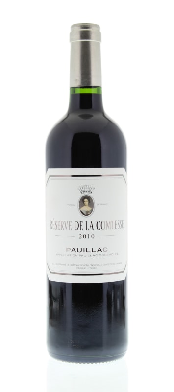 Chateau Pichon Longueville Comtesse de Lalande Reserve de la Comtesse 2010 Front Bottle Shot