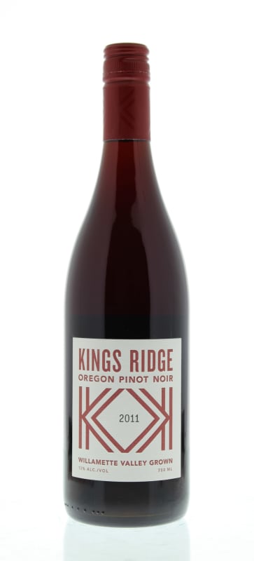 Kings Ridge Pinot Noir 2011 Front Bottle Shot