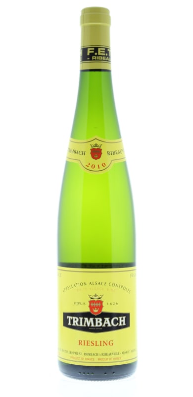 Maison Trimbach Riesling 2010 Front Bottle Shot