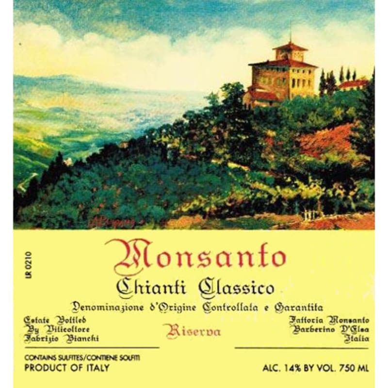 Castello di Monsanto Chianti Classico Riserva (1.5 Liter Magnum) 2008 Front Label