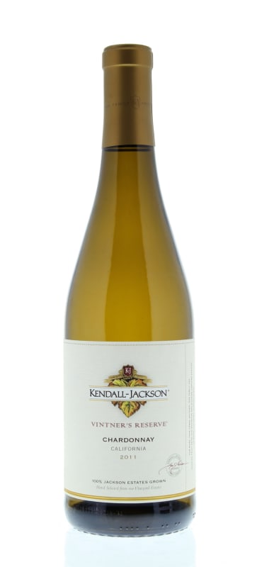 Kendall-Jackson Vintner's Reserve Chardonnay 2011 Front Bottle Shot