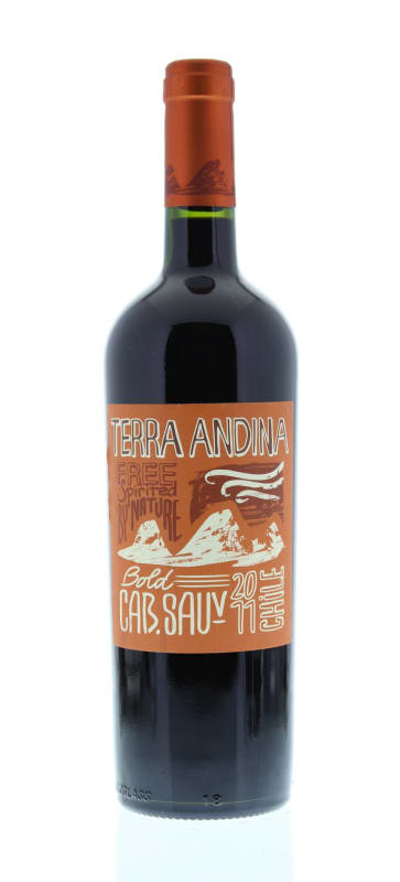 Terra Andina Cabernet Sauvignon 2011 Front Bottle Shot