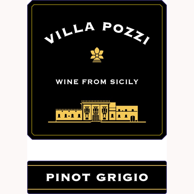 Villa Pozzi Pinot Grigio 2011 Front Label