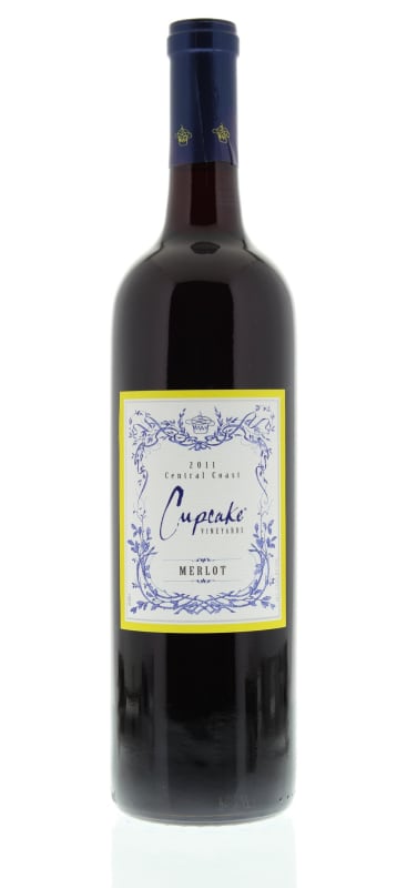 Cupcake Vineyards Merlot 2011 Front Bottle Shot