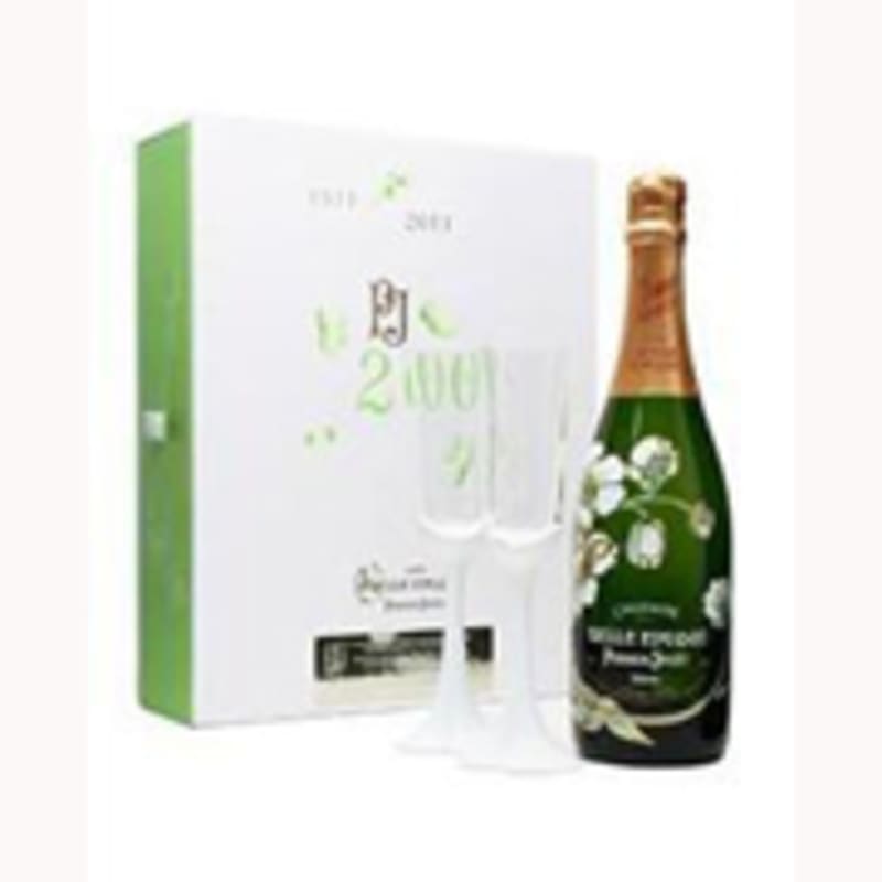Perrier-Jouet Belle Epoque With Glassware Set 2004 | Wine.com