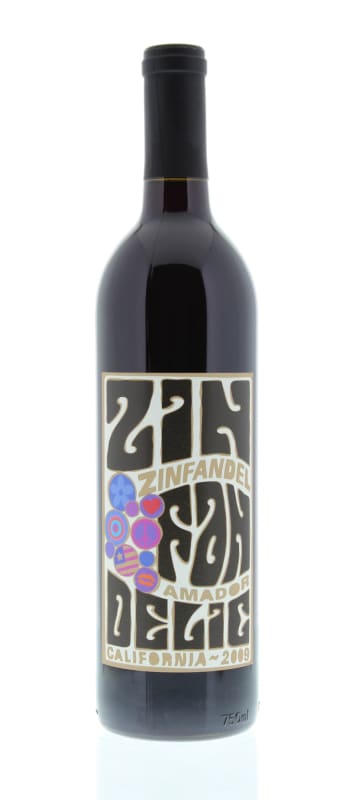 Zinfandelic Amador County Old Vine Zinfandel 2009 Front Bottle Shot