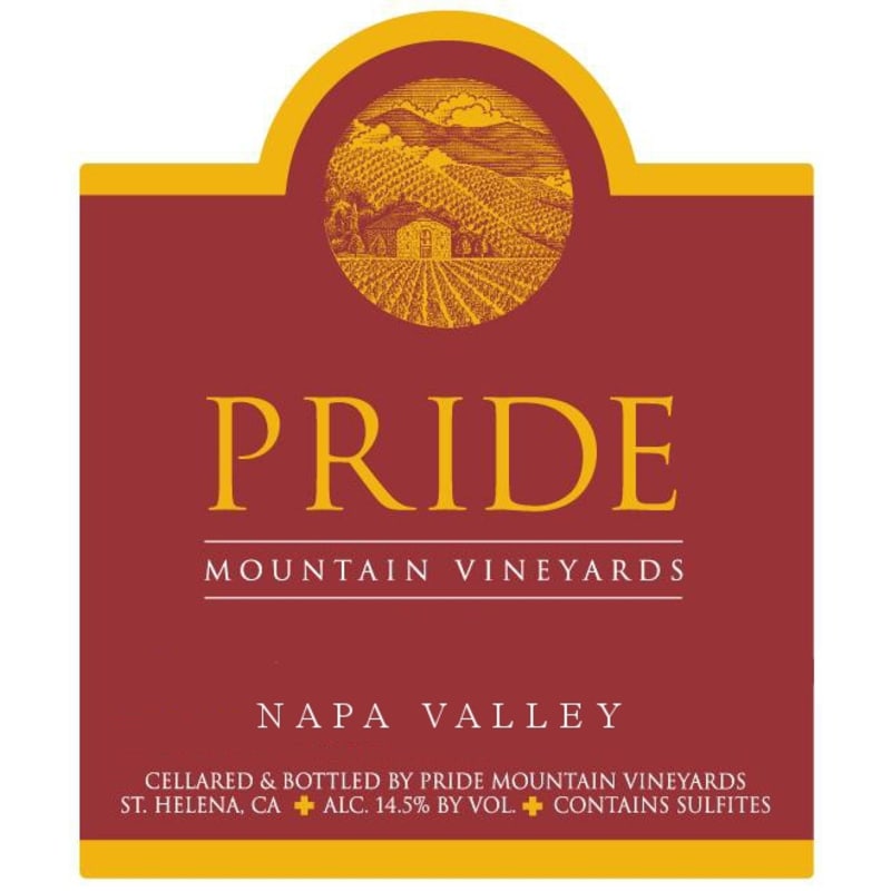 Pride Mountain Vineyards Reserve Claret 2006 Front Label