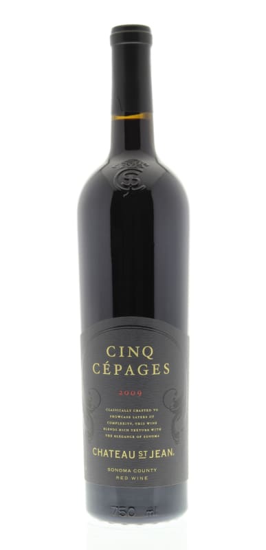 Chateau St. Jean Cinq Cepages 2009 Front Bottle Shot