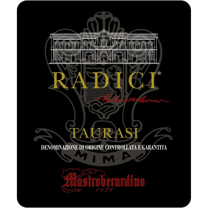 Mastroberardino Radici Taurasi 2007 Front Label