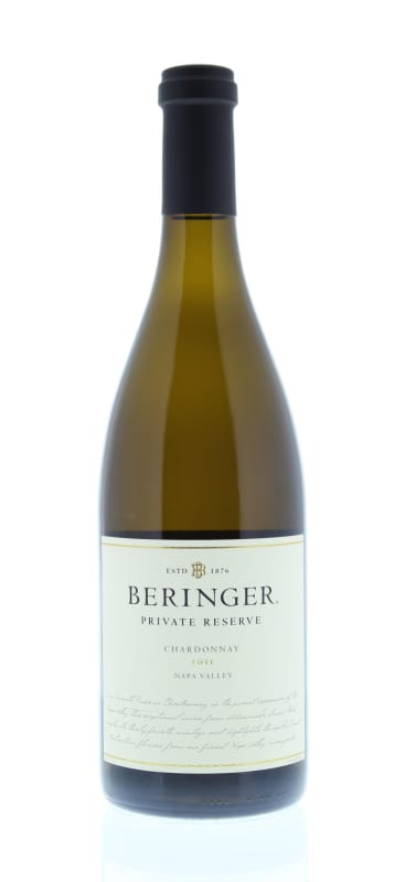 Beringer Private Reserve Chardonnay 2011 Front Bottle Shot