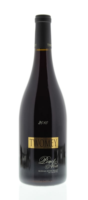 Twomey Russian River Pinot Noir 2010 Front Bottle Shot