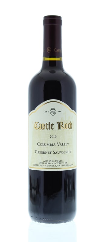 Castle Rock Columbia Valley Cabernet Sauvignon 2010 Front Bottle Shot