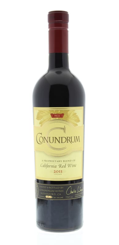 Conundrum Red Blend 2011 Front Bottle Shot