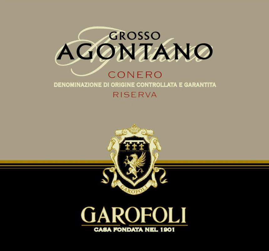 Garofoli Conero Riserva Grosso Agontano 2011 Front Label