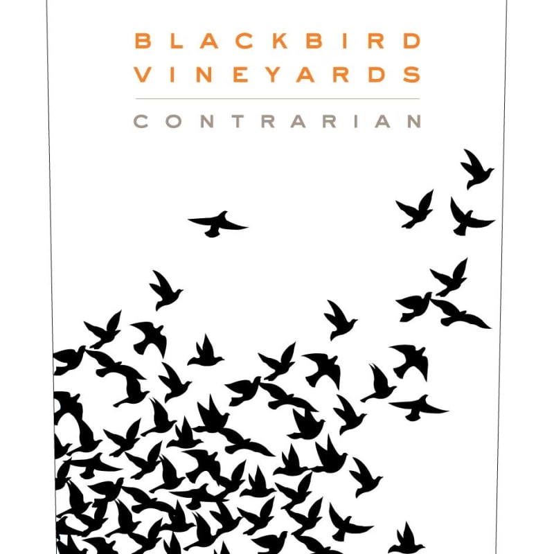 Blackbird Vineyards Contrarian Napa Valley Proprietary Red 2006 Front Label