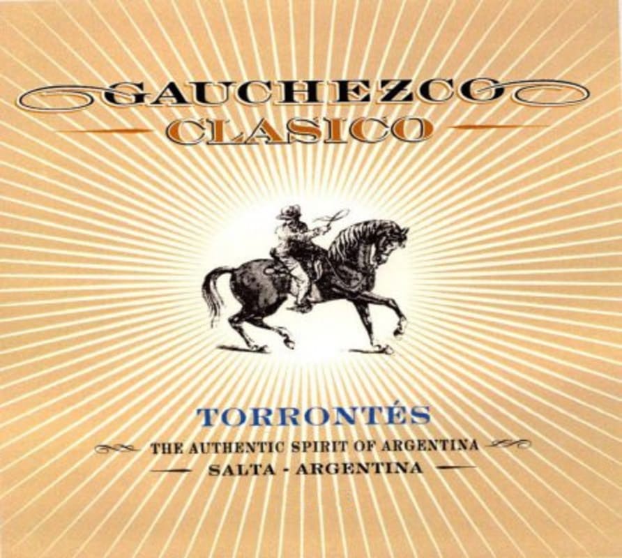 Gauchezco Clasico Torrontes 2013 Front Label