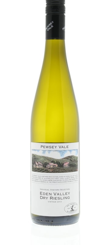 Pewsey Vale Eden Valley Riesling 2012 Front Bottle Shot