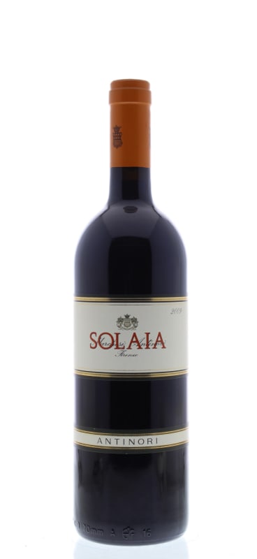 Marchesi Antinori Solaia 2009 Front Bottle Shot