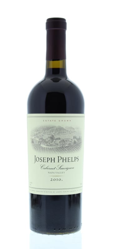 Joseph Phelps Cabernet Sauvignon 2010 Front Bottle Shot