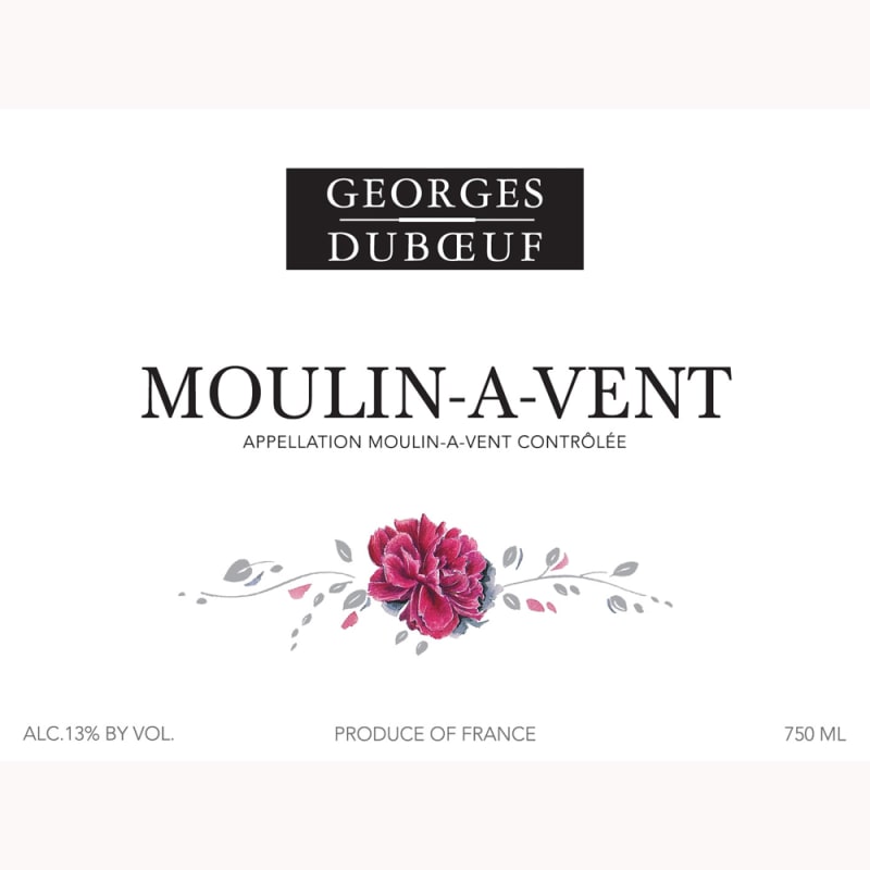 Duboeuf Moulin-a-Vent 2011 Front Label