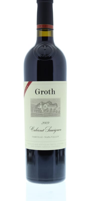 Groth Reserve Cabernet Sauvignon 2009 Front Bottle Shot