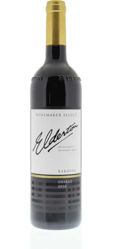 Elderton Shiraz 2010 Front Bottle Shot