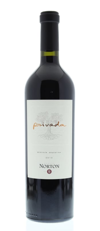 Bodega Norton Privada 2010 Front Bottle Shot