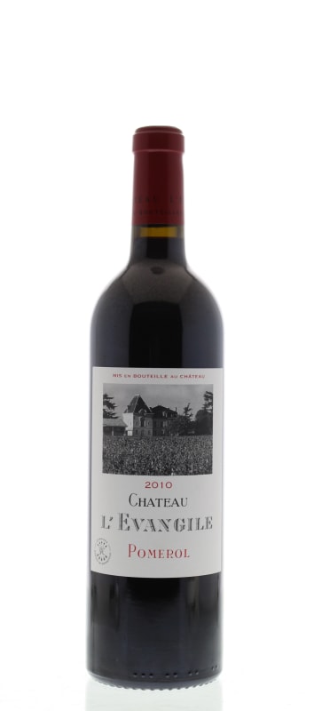 Chateau L'Evangile 2010 Front Bottle Shot