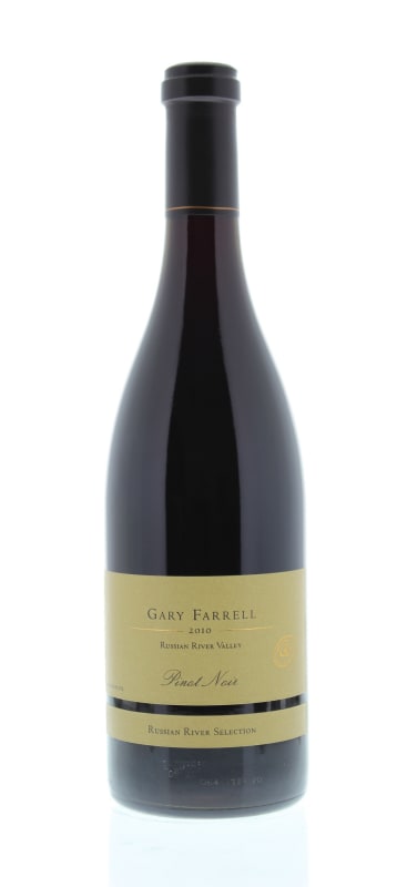 Gary Farrell Russian River Selection Pinot Noir 2010 Front Bottle Shot