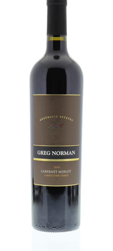 Greg Norman Estates Limestone Coast Cabernet-Merlot 2010 Front Bottle Shot