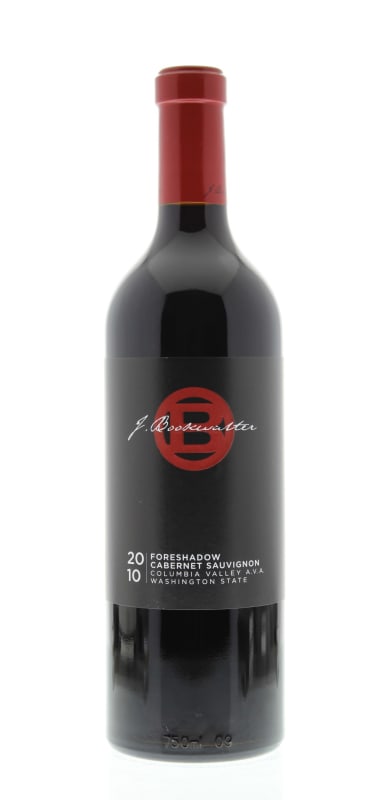 J. Bookwalter Foreshadow Cabernet Sauvignon 2010 Front Bottle Shot