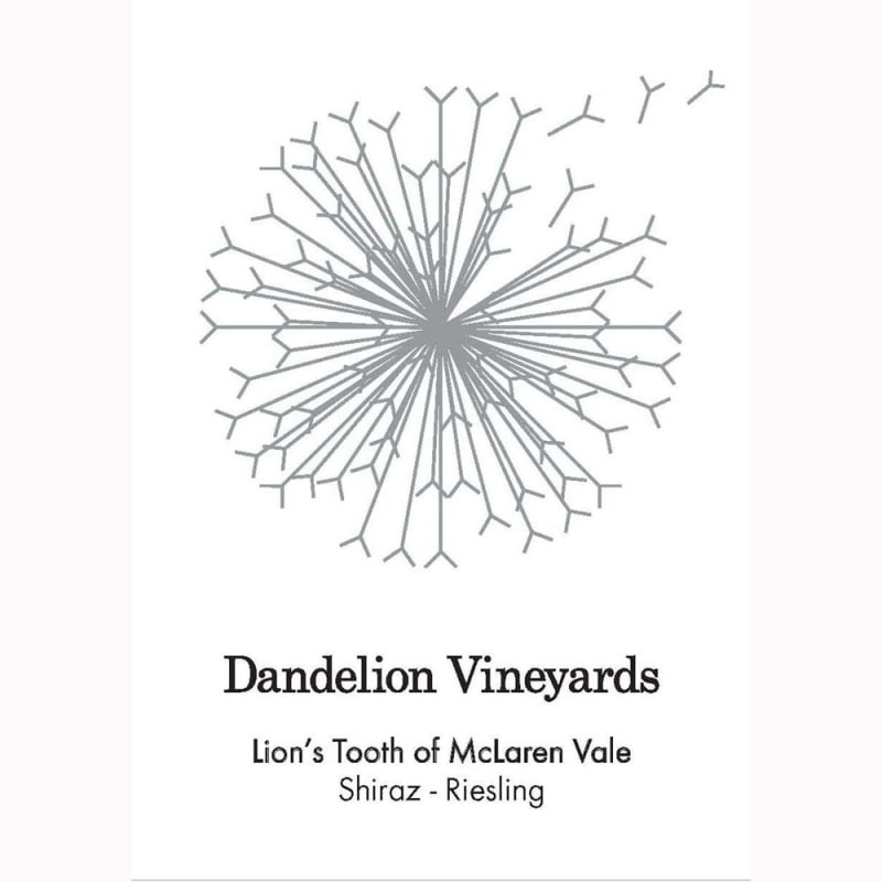 Dandelion Vineyards Lion's Tooth Shiraz-Riesling 2009 Front Label