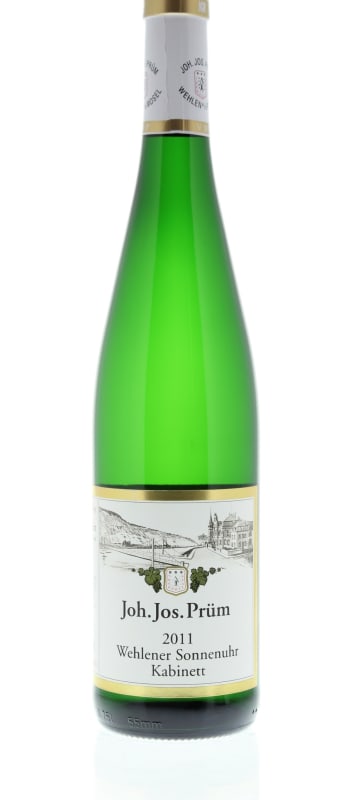 Joh. Jos. Prüm Wehlener Sonnenuhr Riesling Kabinett 2011 Front Bottle Shot